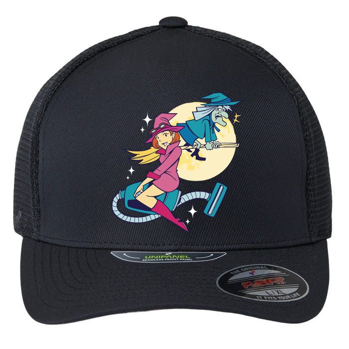 Grandma Witch Flexfit Unipanel Trucker Cap