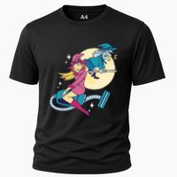 Grandma Witch Cooling Performance Crew T-Shirt