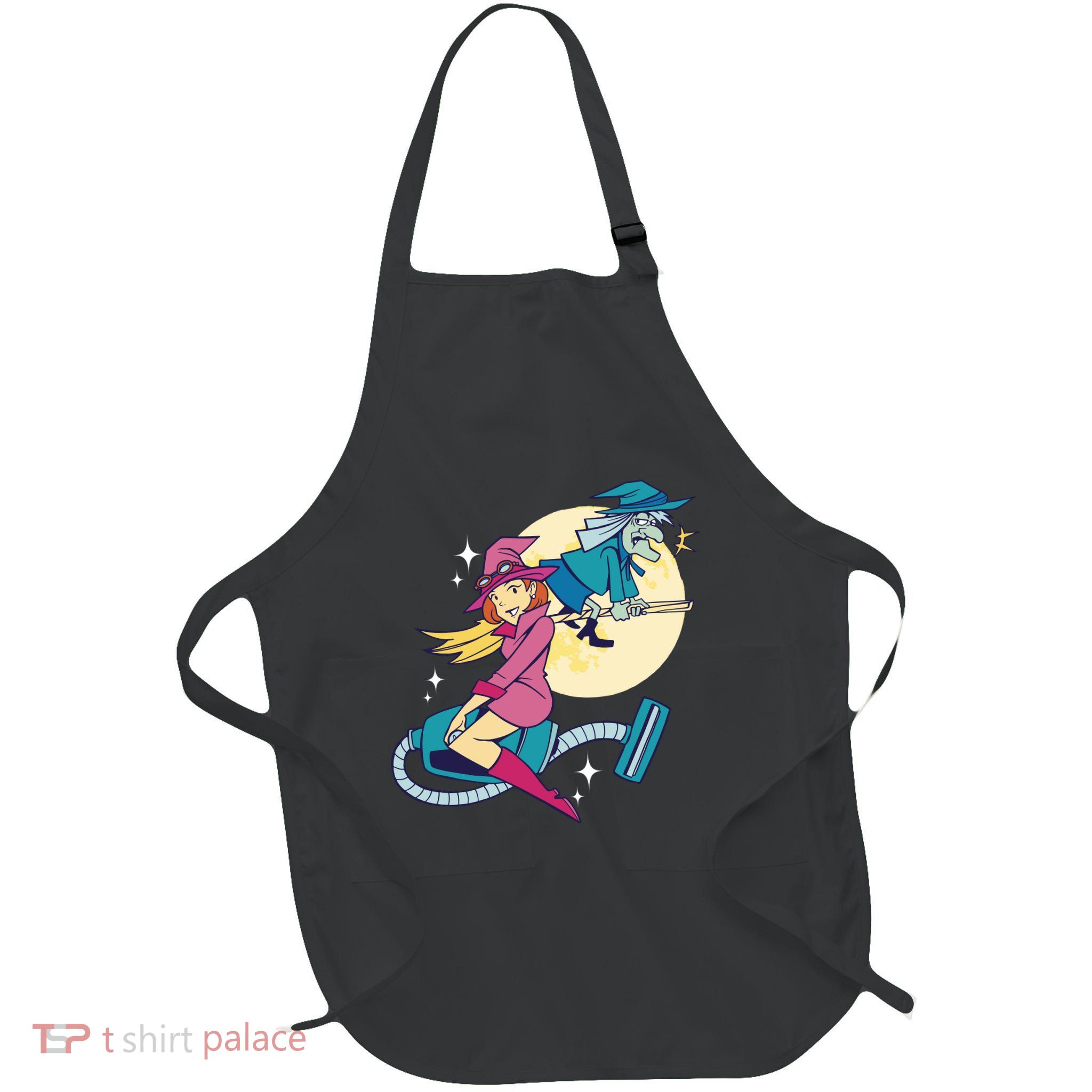 Grandma Witch Full-Length Apron With Pockets