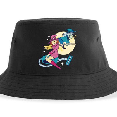 Grandma Witch Sustainable Bucket Hat