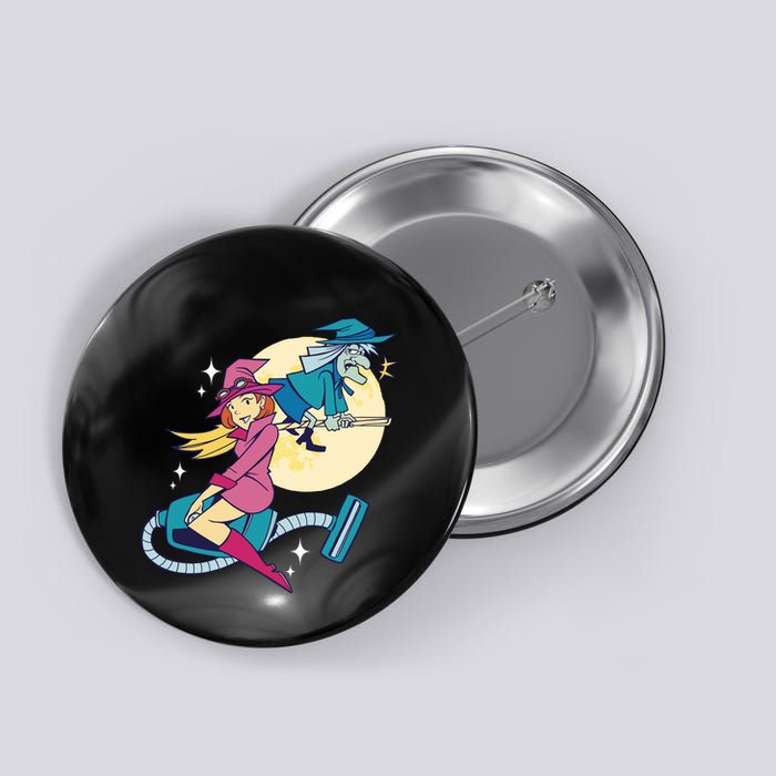 Grandma Witch Button