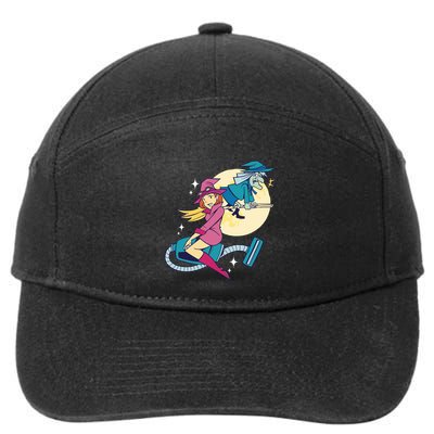 Grandma Witch 7-Panel Snapback Hat