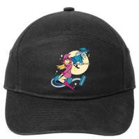 Grandma Witch 7-Panel Snapback Hat