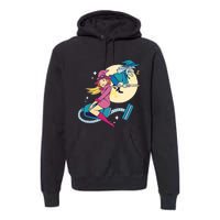 Grandma Witch Premium Hoodie