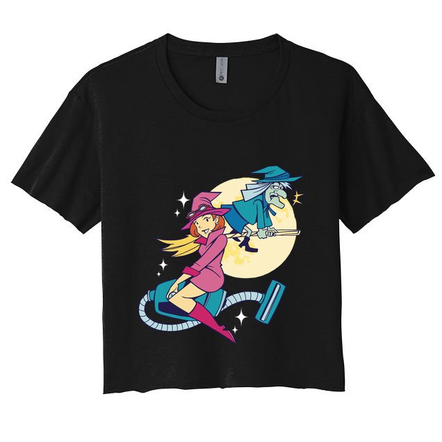 Grandma Witch Crop Top