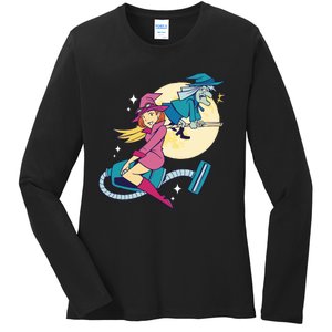 Grandma Witch Ladies Long Sleeve Shirt