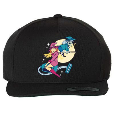 Grandma Witch Wool Snapback Cap