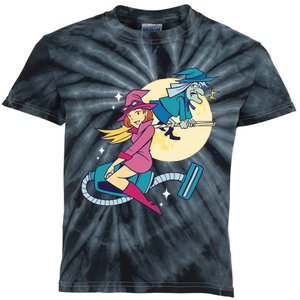 Grandma Witch Kids Tie-Dye T-Shirt