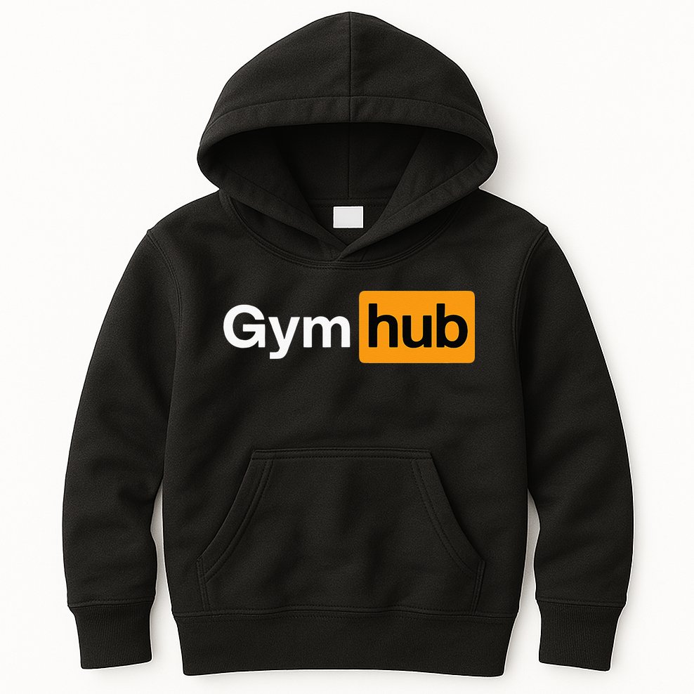 Gym Workout Gym Hub Bodybuilding Fitness Kids Hoodie