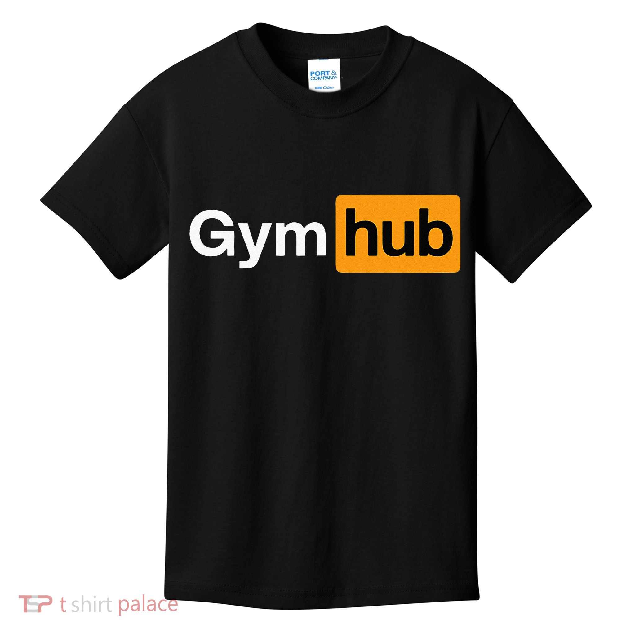 Gym Workout Gym Hub Bodybuilding Fitness Kids T-Shirt
