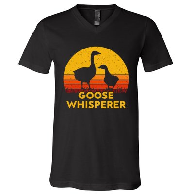 Goose Whisperer V-Neck T-Shirt