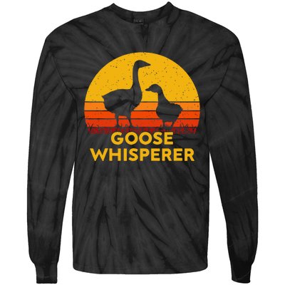 Goose Whisperer Tie-Dye Long Sleeve Shirt