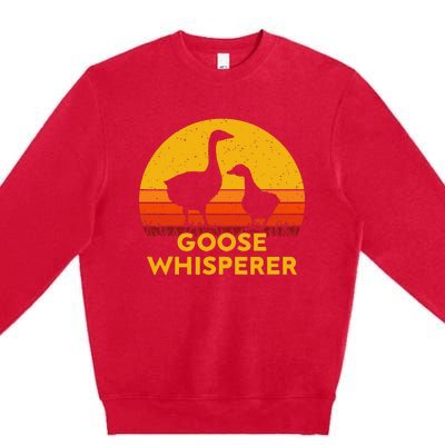 Goose Whisperer Premium Crewneck Sweatshirt