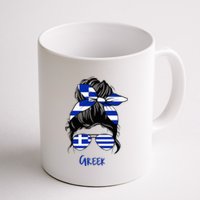 Greek Woman Greece Girl Flag Coffee Mug