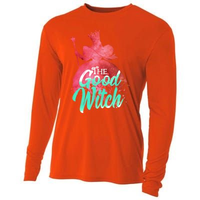 Good Witch Gift Magic Funny Gift Cooling Performance Long Sleeve Crew