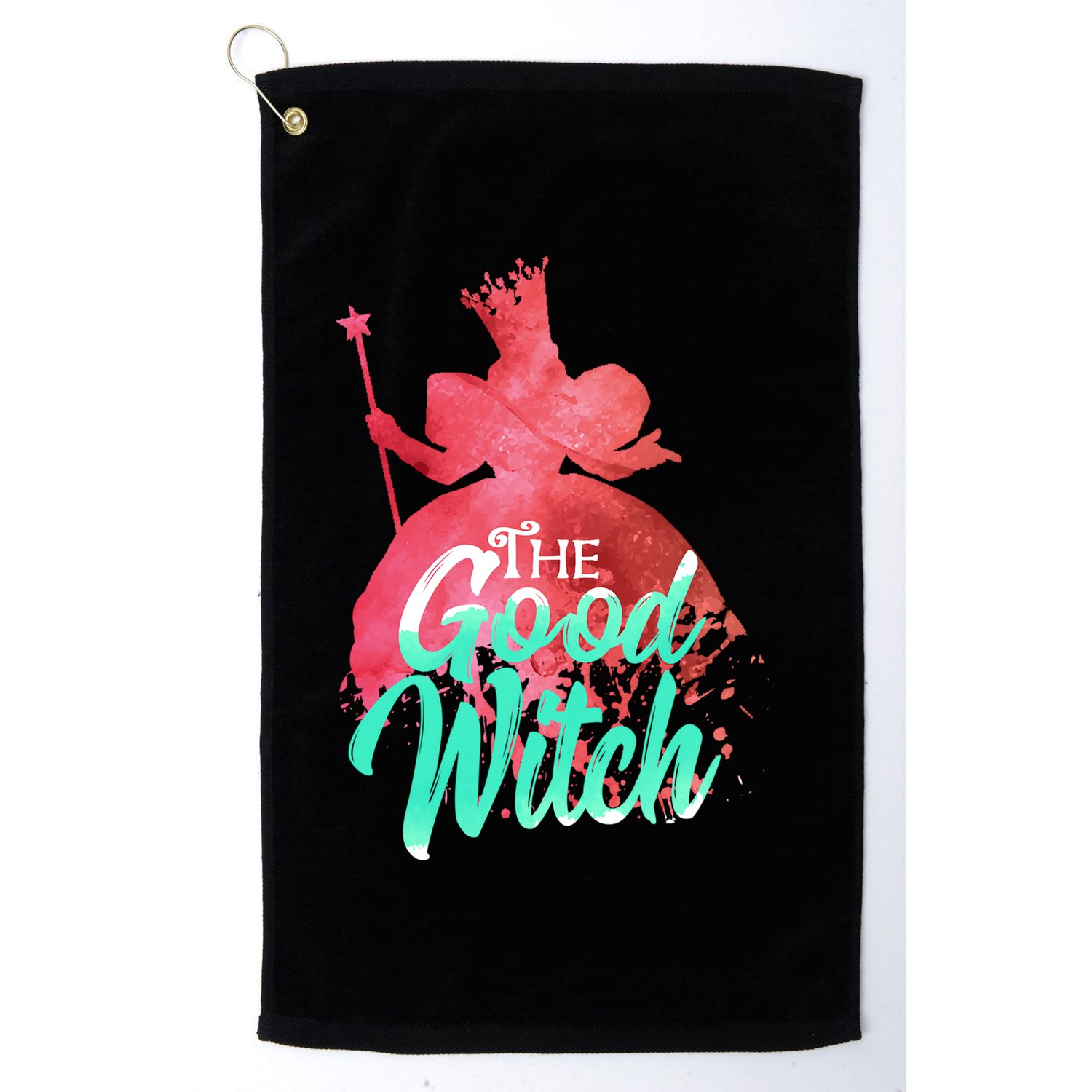 Good Witch Gift Magic Funny Gift Golf Towel