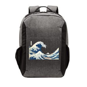 Great Wave  Great Wave Off Kanagawa Japanese Art Vector Backpack