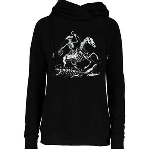 Gator Wrangler Womens Funnel Neck Pullover Hood