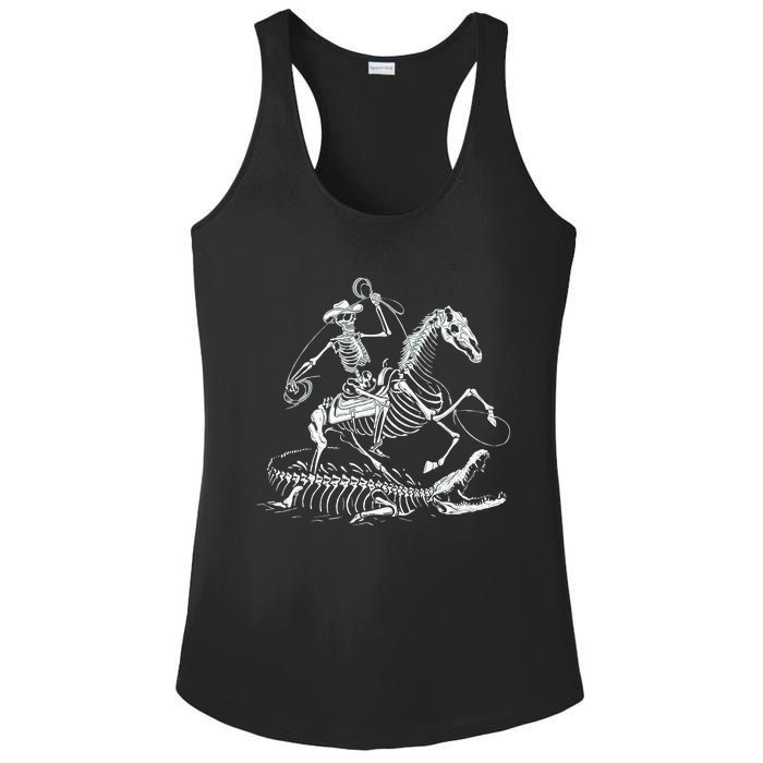 Gator Wrangler Ladies PosiCharge Competitor Racerback Tank