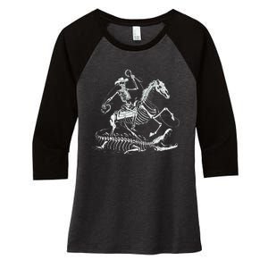 Gator Wrangler Women's Tri-Blend 3/4-Sleeve Raglan Shirt