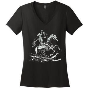 Gator Wrangler Women's V-Neck T-Shirt