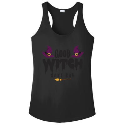 Good Witch Gone Bad Humor Ladies PosiCharge Competitor Racerback Tank