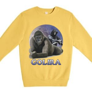 Golira Weird Gorilla Premium Crewneck Sweatshirt