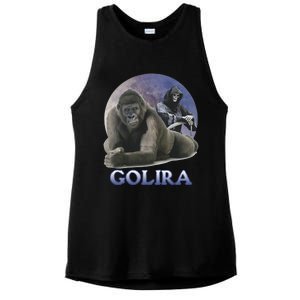 Golira Weird Gorilla Ladies PosiCharge Tri-Blend Wicking Tank