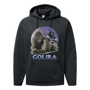 Golira Weird Gorilla Performance Fleece Hoodie