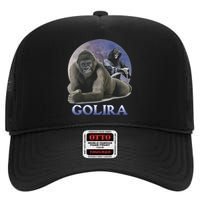 Golira Weird Gorilla High Crown Mesh Back Trucker Hat