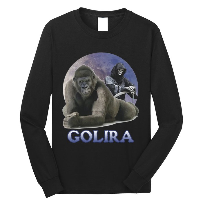 Golira Weird Gorilla Long Sleeve Shirt