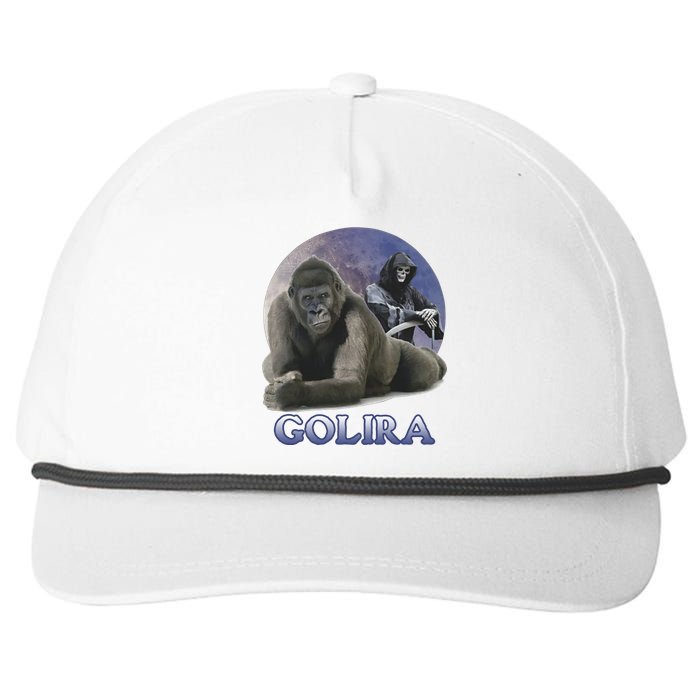 Golira Weird Gorilla Snapback Five-Panel Rope Hat