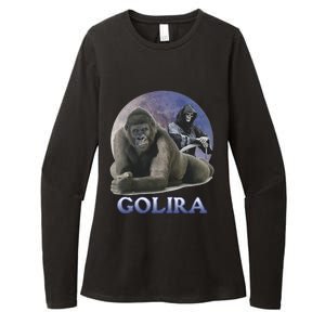 Golira Weird Gorilla Womens CVC Long Sleeve Shirt