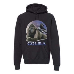 Golira Weird Gorilla Premium Hoodie