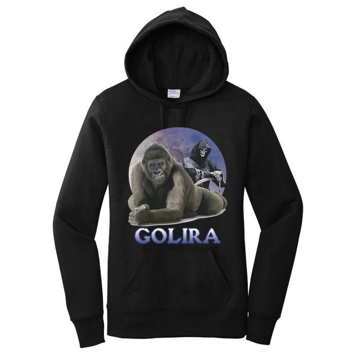 Golira Weird Gorilla Women's Pullover Hoodie