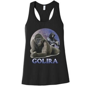 Golira Weird Gorilla Women's Racerback Tank