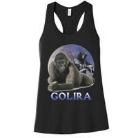 Golira Weird Gorilla Women's Racerback Tank