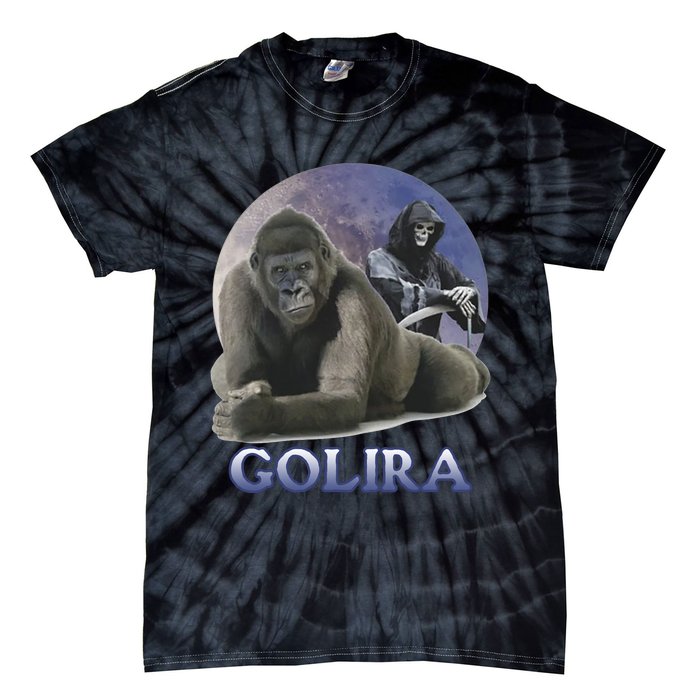 Golira Weird Gorilla Tie-Dye T-Shirt