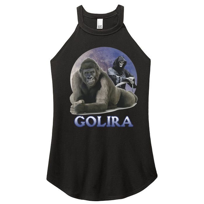 Golira Weird Gorilla Women's Perfect Tri Rocker Tank