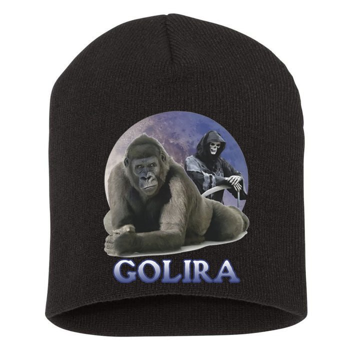 Golira Weird Gorilla Short Acrylic Beanie