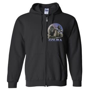 Golira Weird Gorilla Full Zip Hoodie