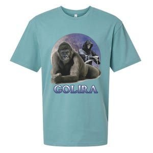 Golira Weird Gorilla Sueded Cloud Jersey T-Shirt