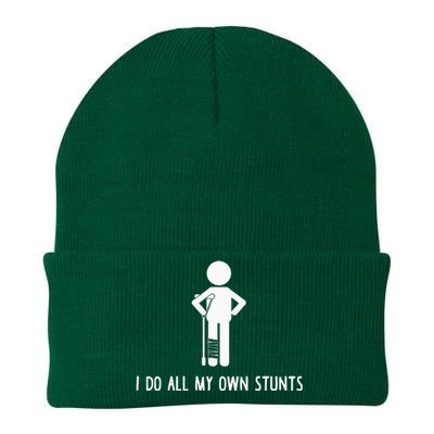 Get Well Gifts Funny Injury Leg Knit Cap Winter Beanie