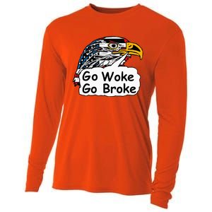 Go Woke Go Broke Cooling Performance Long Sleeve Crew