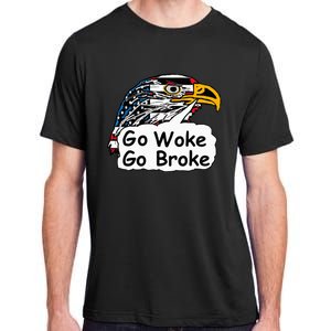 Go Woke Go Broke Adult ChromaSoft Performance T-Shirt