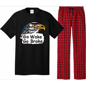 Go Woke Go Broke Pajama Set