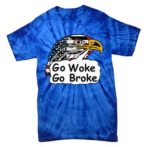 Go Woke Go Broke Tie-Dye T-Shirt