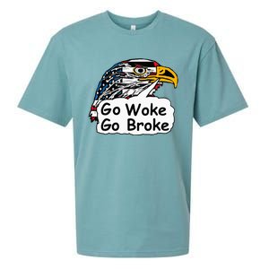 Go Woke Go Broke Sueded Cloud Jersey T-Shirt