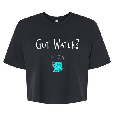 Got Water Bella+Canvas Jersey Crop Tee