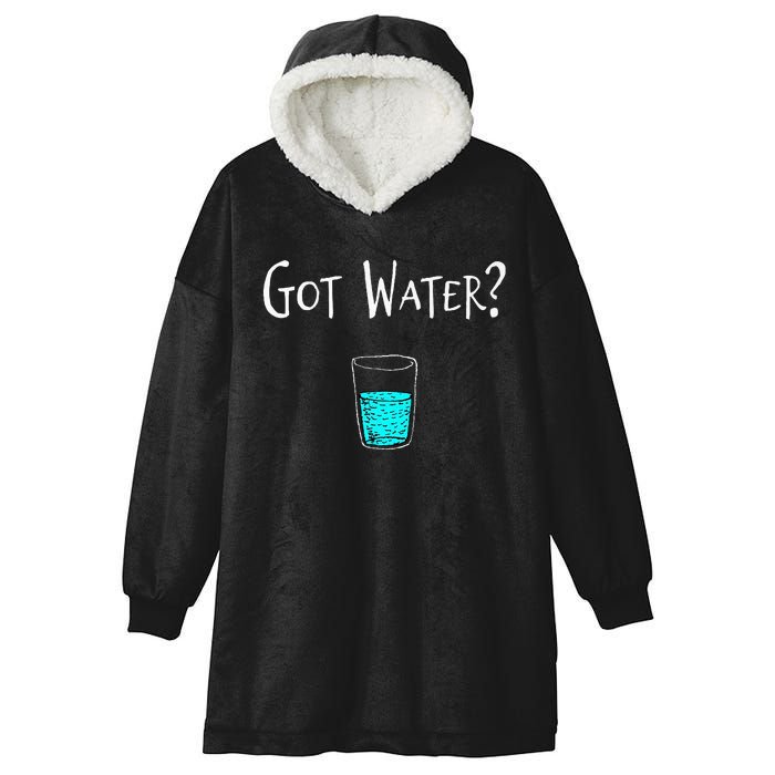 Got Water Hooded Wearable Blanket